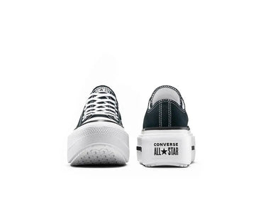 Zapatillas Converse Chuck Taylor Lift Double Stack Mujer Negro