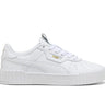 Zapatillas Puma Carina 3.0 Lth Luxe Mujer Blanco